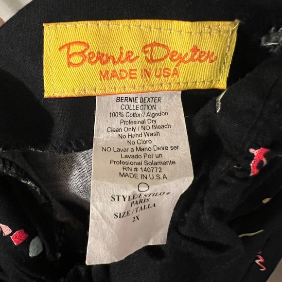 RARE Bernie Dexter Dress Champagne Celebration Size 2X Made in USA - Picture 6 of 11